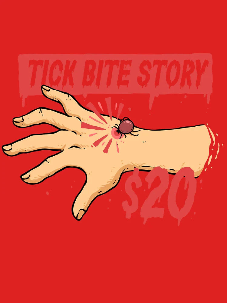 Lyme Disease Awareness Tick Bite Story Classic T-Shirt