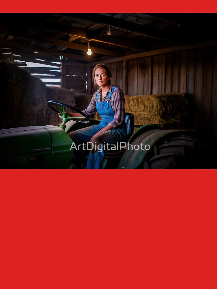 Woman Farmer Portrait Classic T-Shirt