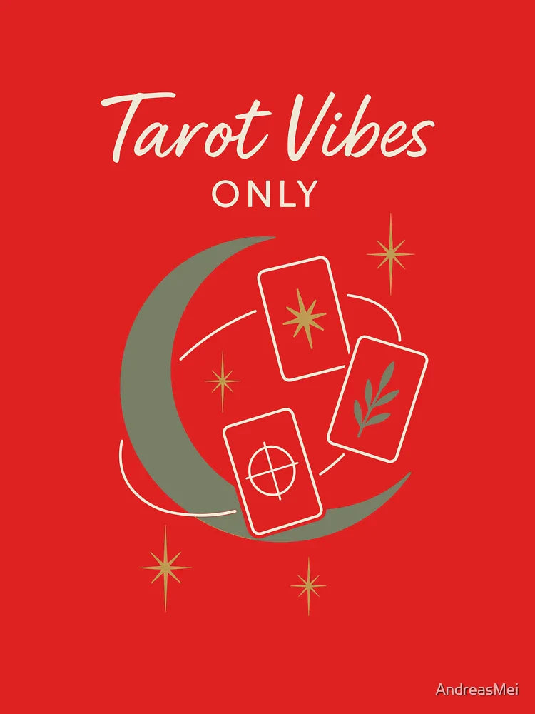 Boho Tarot Reader Moon Phase Spiritual Vibes Classic T-Shirt