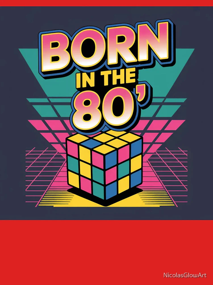 Born in the 80' | Sticker Classic T-Shirt