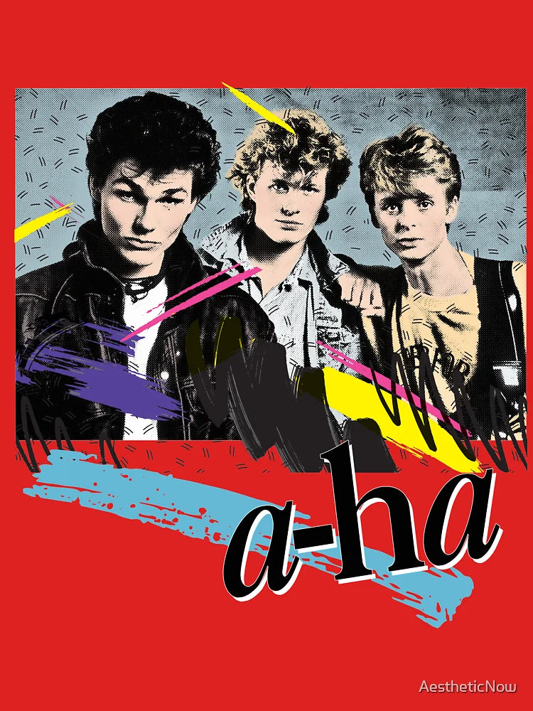 Original Vintage Styled 80s A-Ha Design Classic T-Shirt
