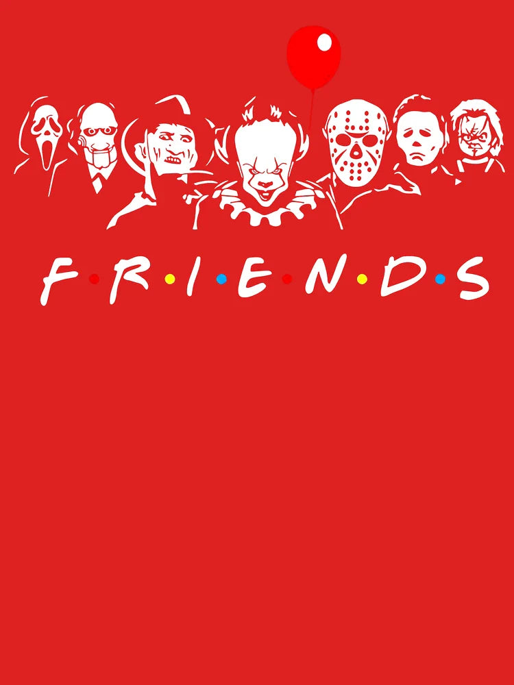 Halloween Friends Classic Horror Movies Characters 2022 Classic T-Shirt