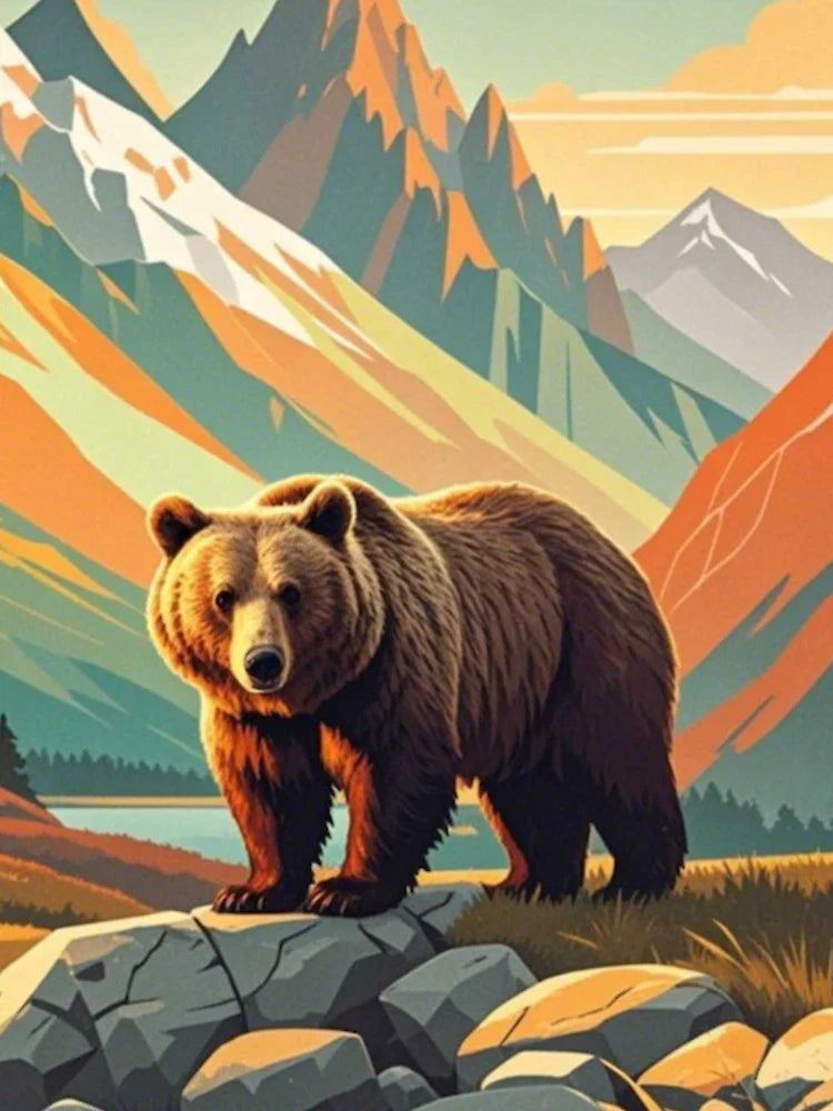 Mountain Bear in National Park Classic T-Shirt