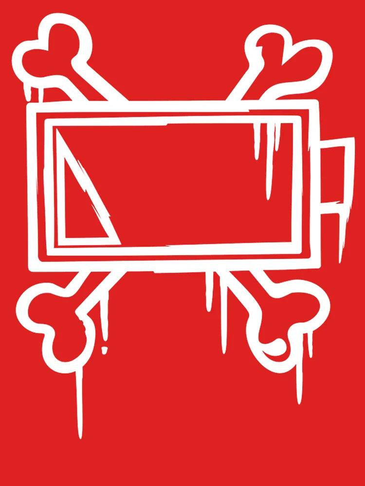 Uzi Doorman Bone Batttery    Classic T-Shirt