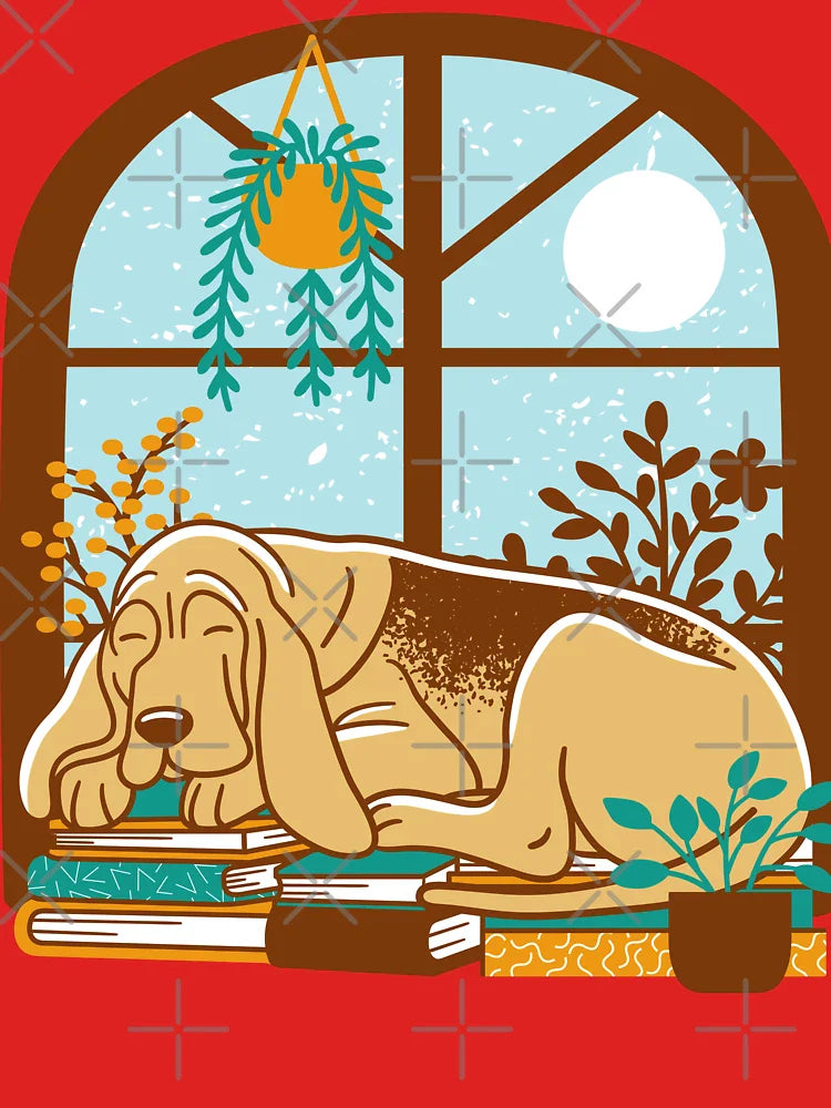 Sleepy Bloodhound Classic T-Shirt