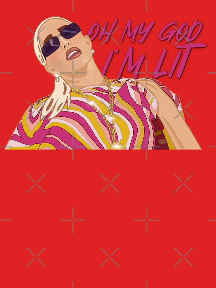 Erika Jayne The Real Housewives of Beverly Hills Oh My God I’m Lit Classic T-Shirt