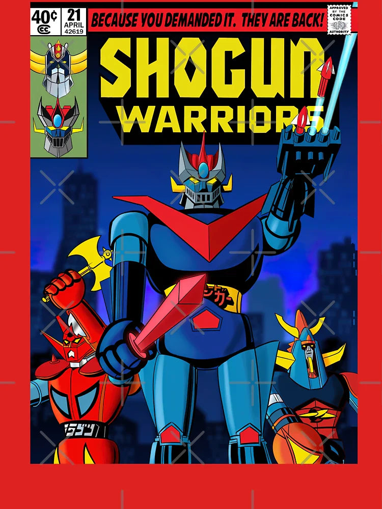 Shogun Warriors Comic - Mazinger  Classic T-Shirt