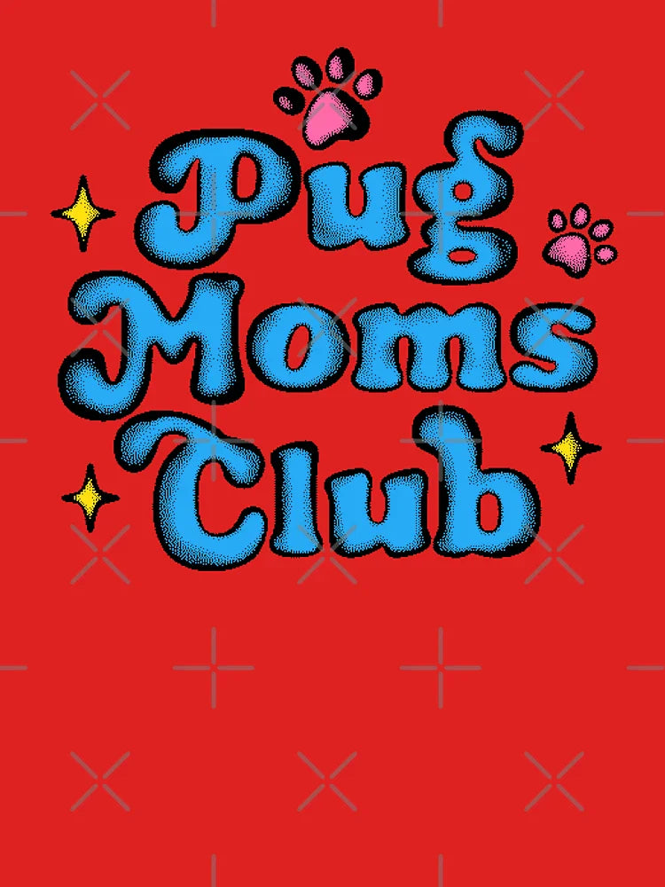 Pug Moms Club Classic T-Shirt