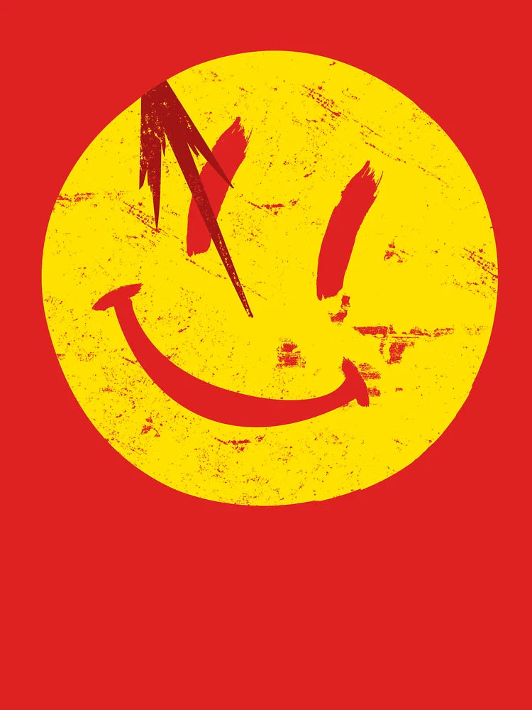 Watchmen Symbol Smile Vintage Classic T-Shirt