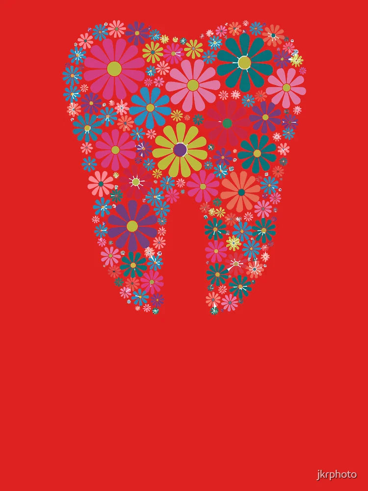 Floral Tooth Classic T-Shirt