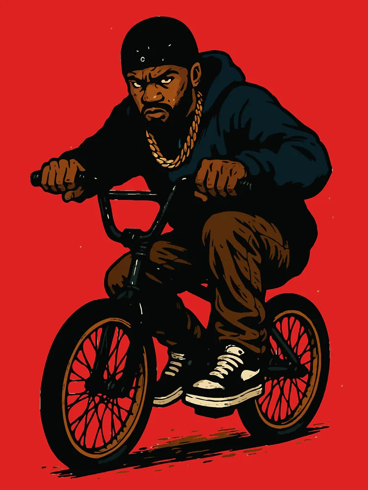 Tough BMX Street Rider Urban Graphic Classic T-Shirt