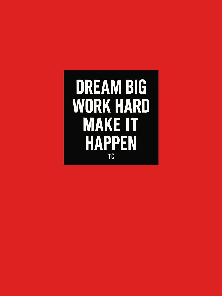 Bold Motivational Quote in Clean Font Classic T-Shirt