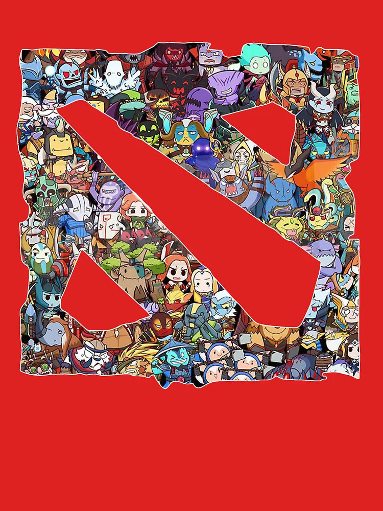 All heroes in Dota 2 Logo Classic T-Shirt