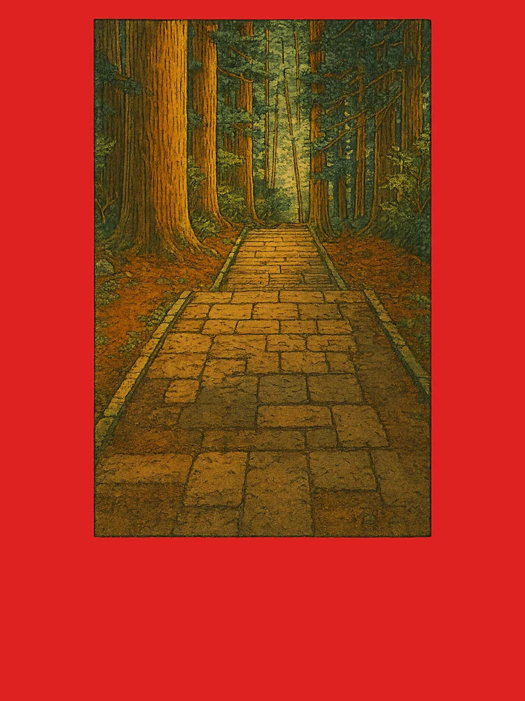 Path Through the Ancient Cedar Forest Classic T-Shirt