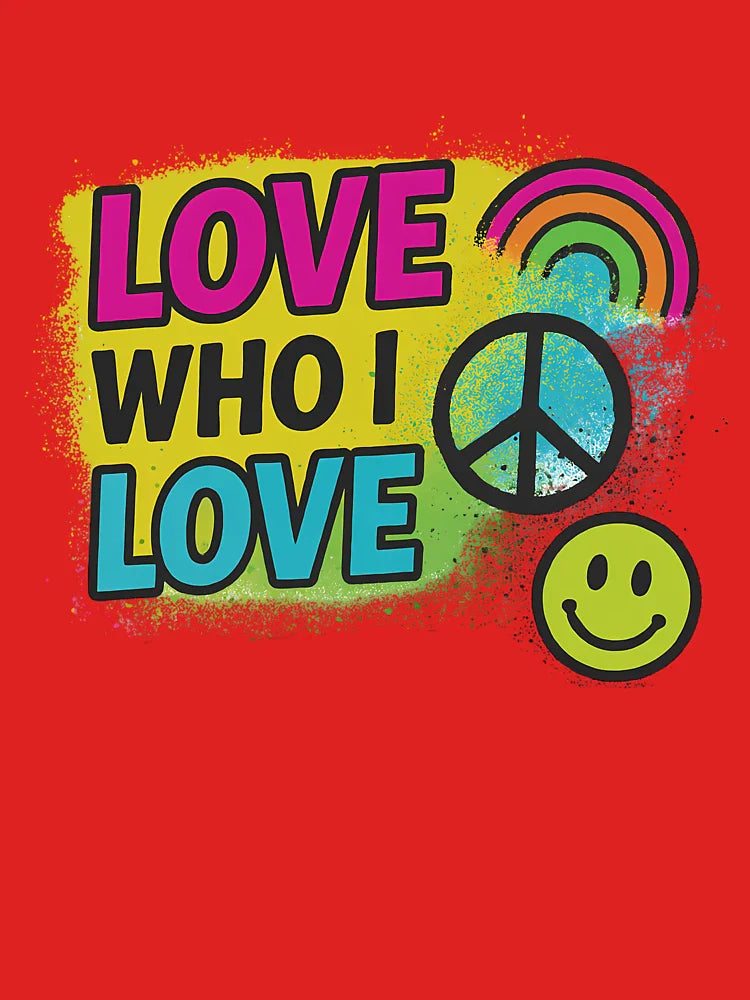Love Who I Love Unapologetically – Pride Art Classic T-Shirt
