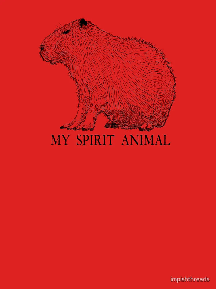 Capybara: My Spirit Animal! Classic T-Shirt