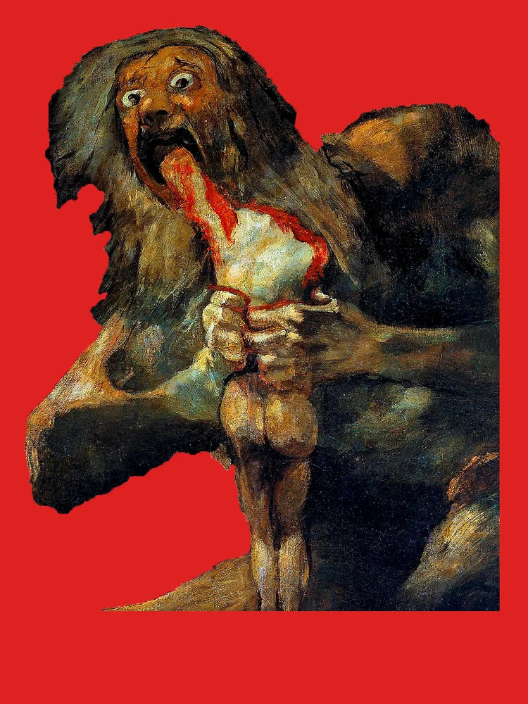 Saturn Devouring His Son - Francisco Goya Classic T-Shirt