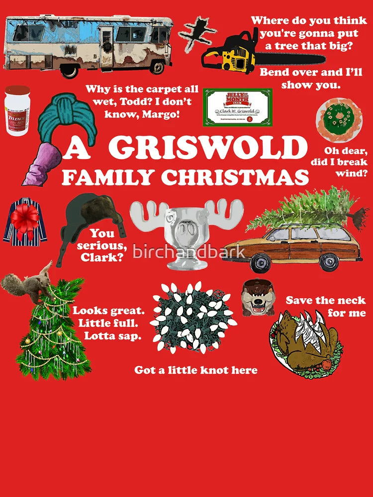 Christmas Vacation Collage Classic T-Shirt