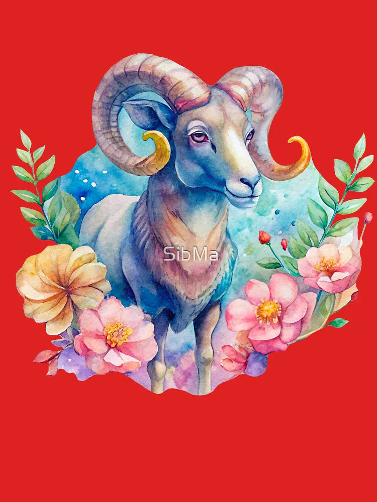 Florian the Floral Ram Classic T-Shirt