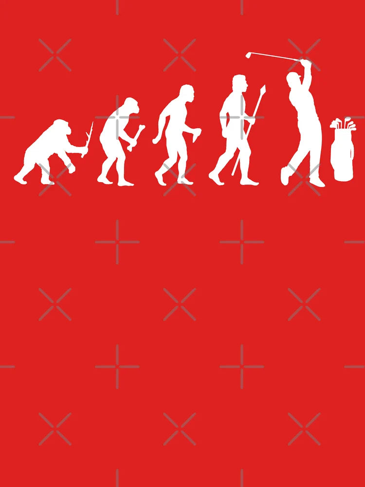 Funny Evolution Of Golf Classic T-Shirt
