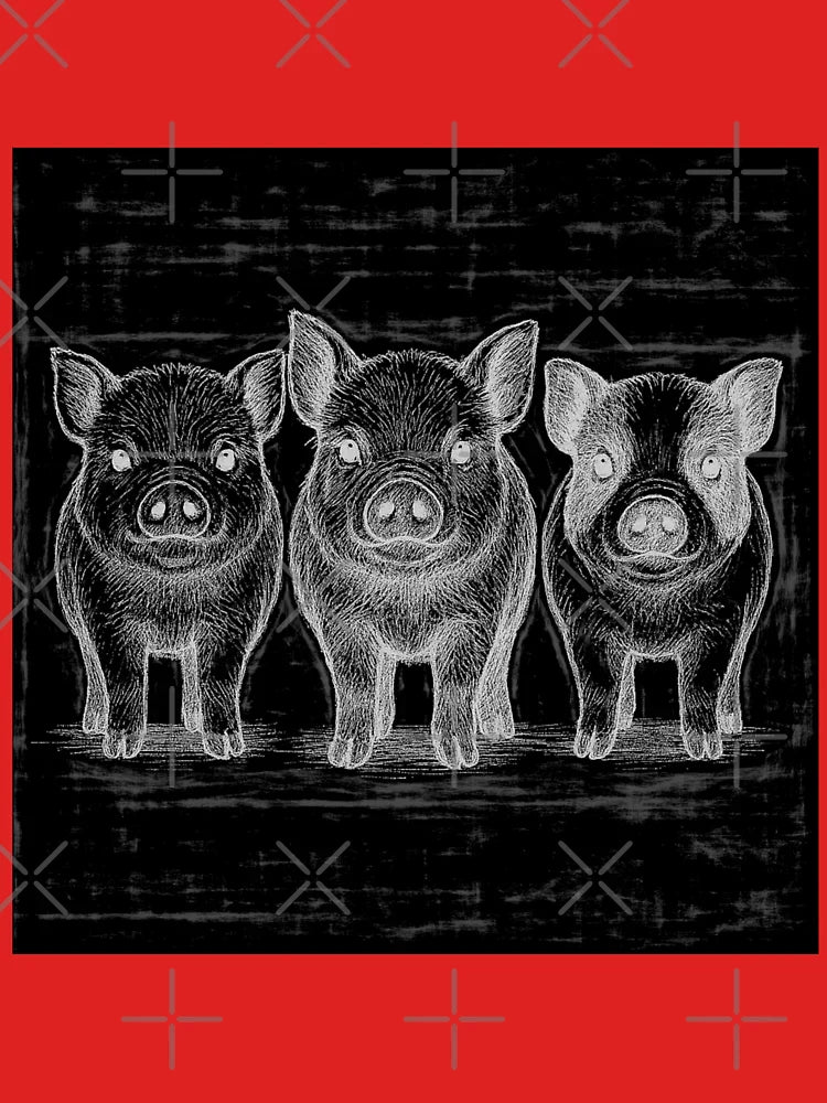 Mini pigs  Micro pigs#4 Classic T-Shirt