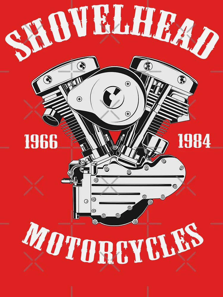 Harley Shovelhead Motorcycles Classic T-Shirt