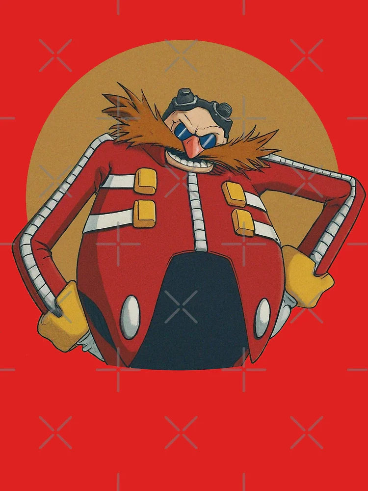 Eggman Retro Illustration Classic T-Shirt