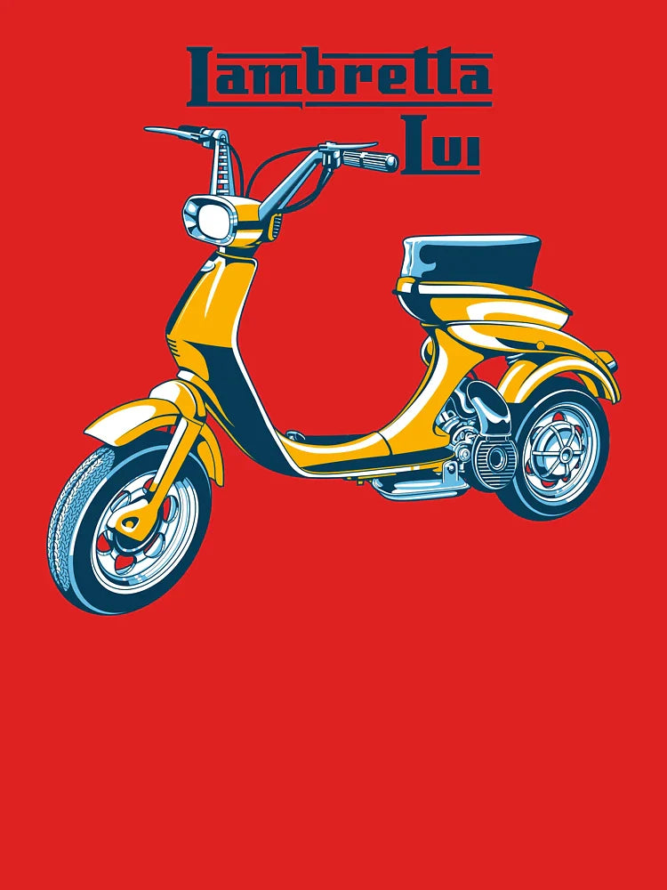 Lambretta lui arancio Classic T-Shirt