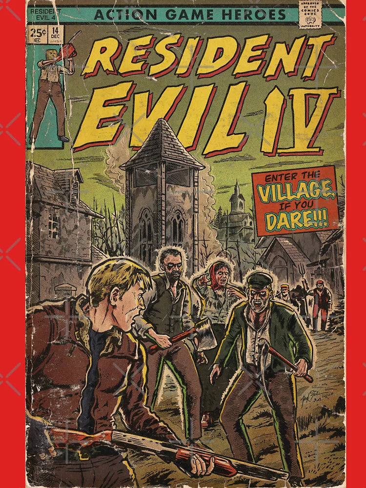 "ENTER THE VILLAGE" fan art comic cover  Classic T-Shirt