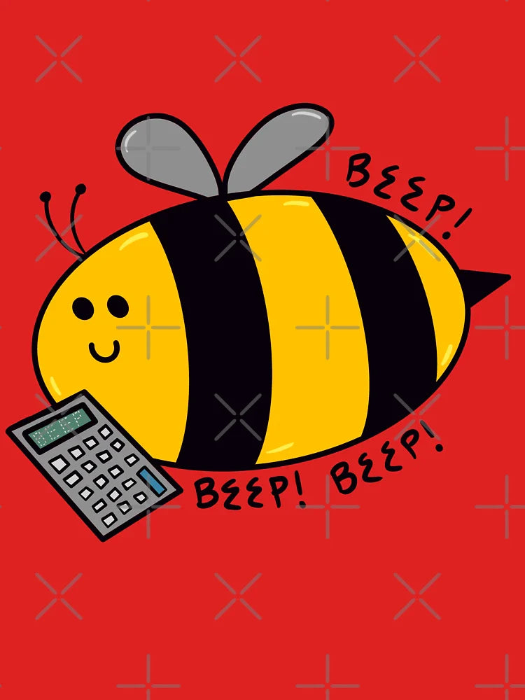 Calculator Bumblebee Bee Beep! Classic T-Shirt