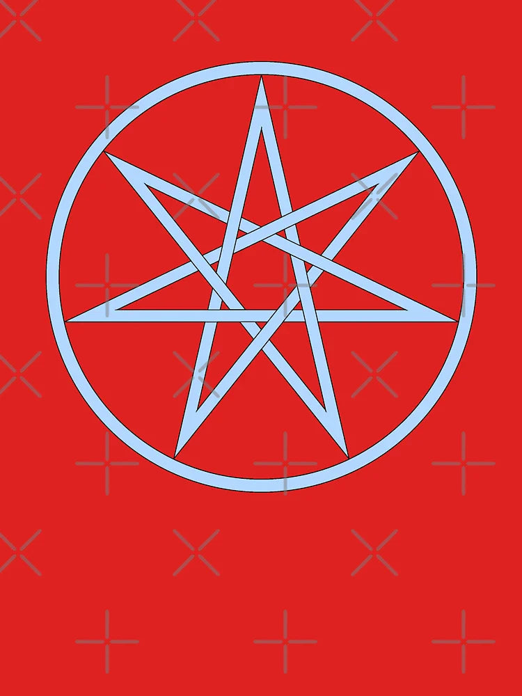 Seven pointed star baby blue  Classic T-Shirt