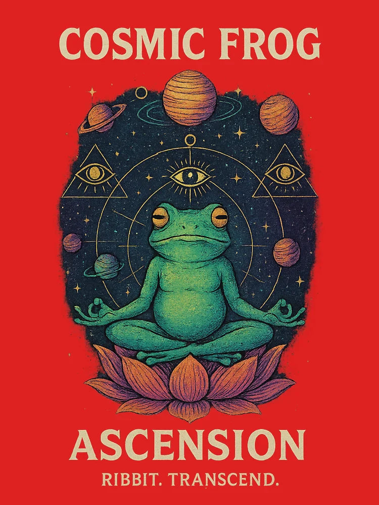 Cosmic Frog - Ribbit. Transcend. Classic T-Shirt