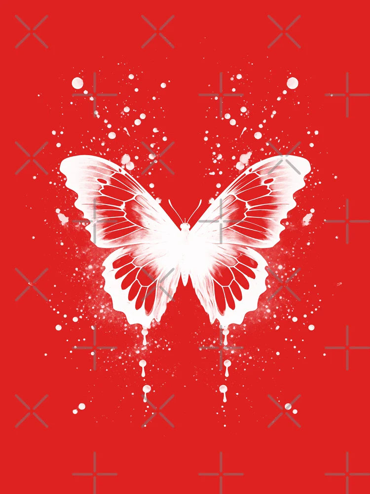 Aesthetic Butterflie – Minimalist Soft Grunge Vibe Classic T-Shirt