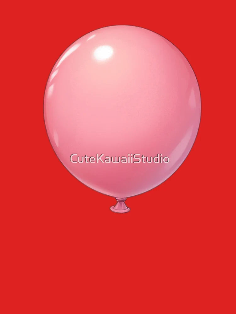 Cute Pink Aesthetic Balloon Sticker Classic T-Shirt