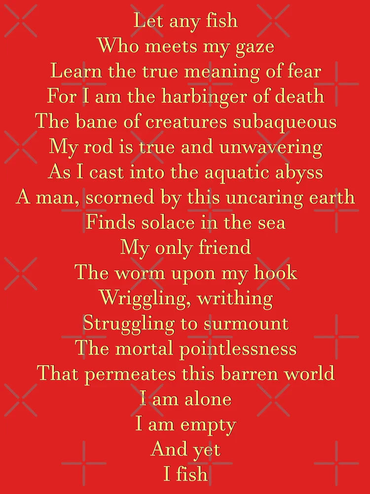 Let any fish who meets my gaze learn the true meaning of fear Classic T-Shirt
