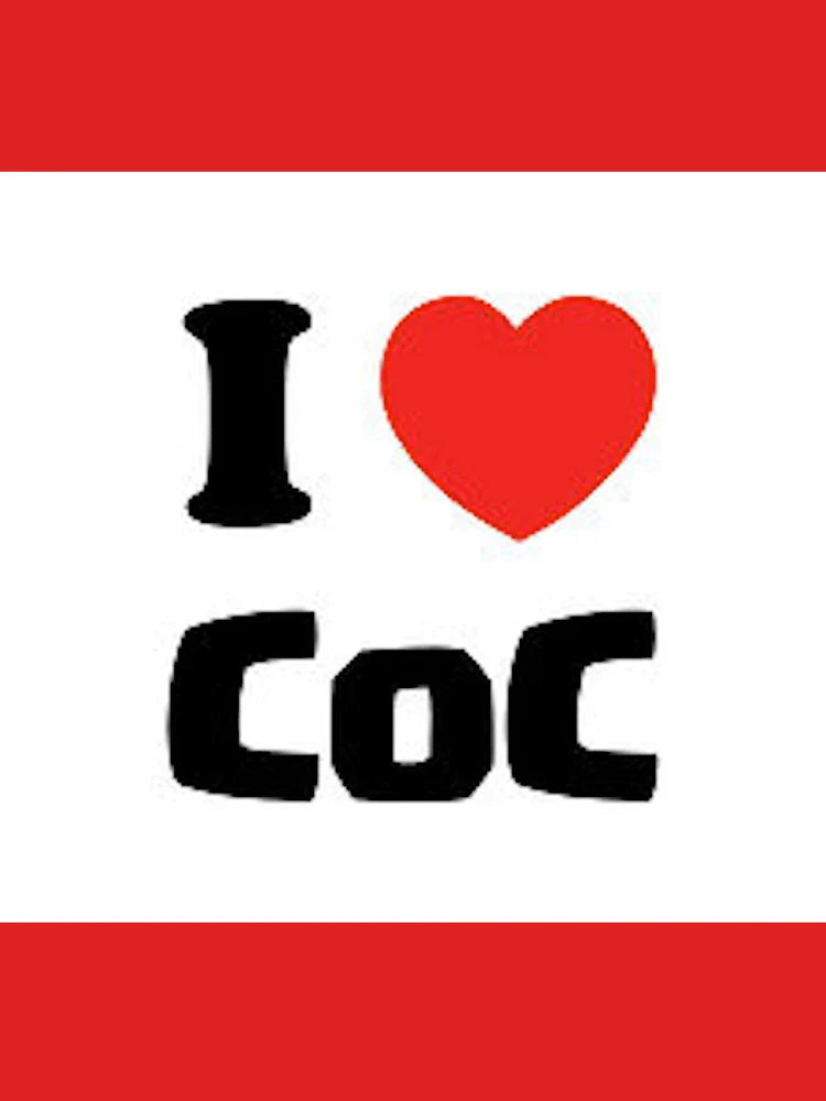 I love CoC Art Classic T-Shirt