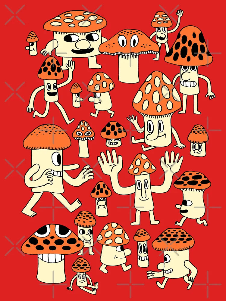 Mushrooms Classic T-Shirt