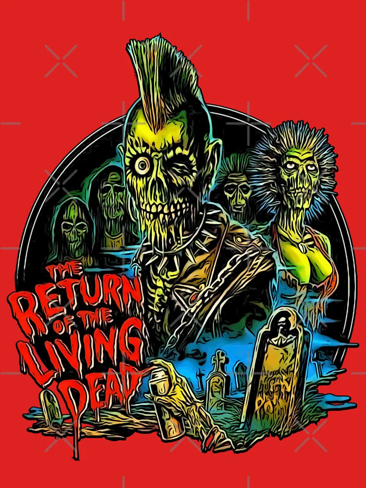 Return of the Living Dead Tarman Poster Art Classic T-Shirt