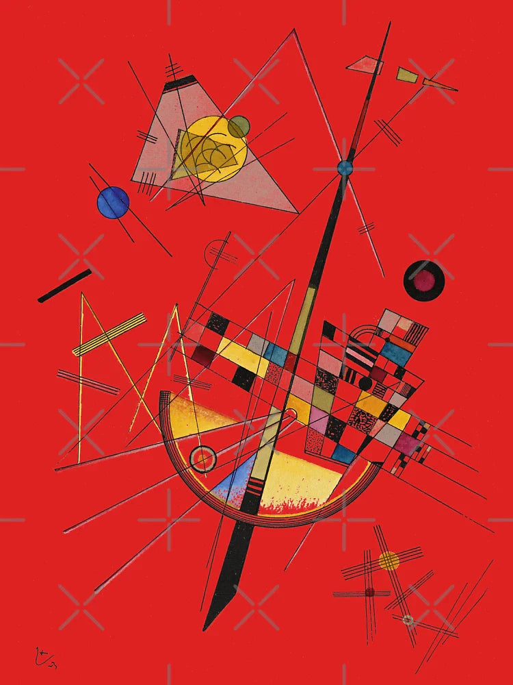 HD. Delicate Tension, by Wassily Kandinsky Classic T-Shirt