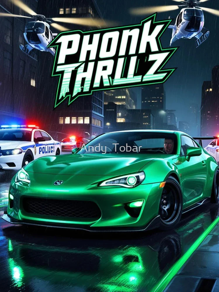 Green Getaway – Phonkthrillz Under the Lights of Chaos Classic T-Shirt