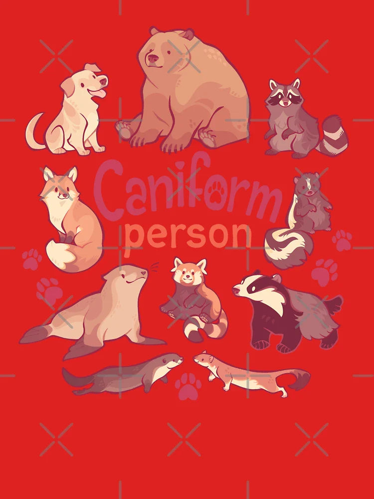 Caniform Person Classic T-Shirt