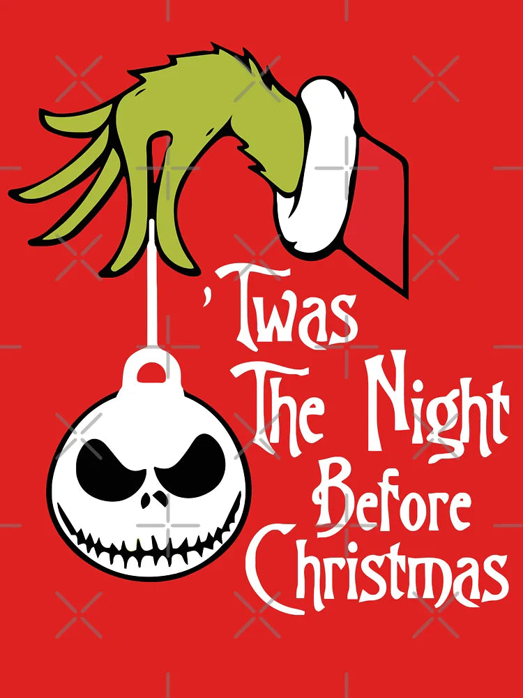 Twas The Night Before Christmas Grinch Shirt Classic T-Shirt