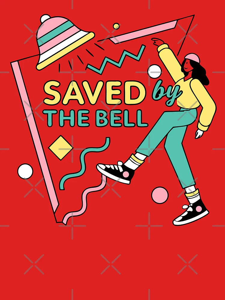 Saved By The Bell 80s Memphis Design Retro Classic T-Shirt