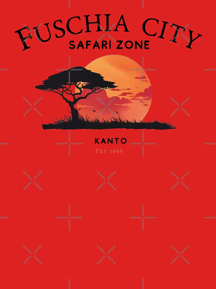 Fuschia City Safari Zone Est 1996 Classic T-Shirt