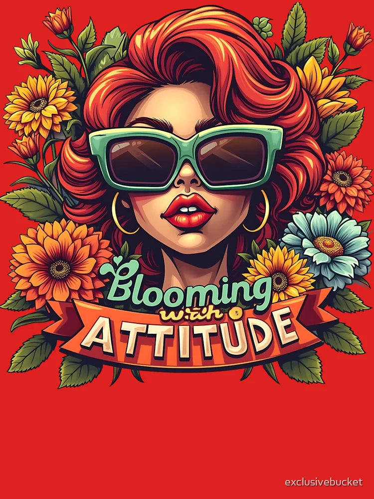 Blooming with Attitude! Classic T-Shirt
