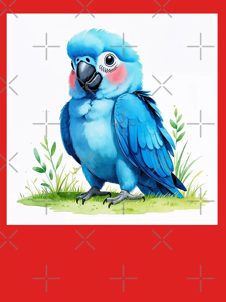 A Cute blue parrot Classic T-Shirt