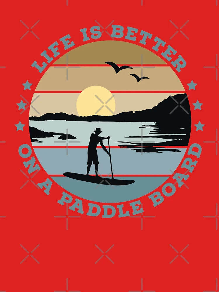 SUP - Life is better on a paddle board (Men) Classic T-Shirt