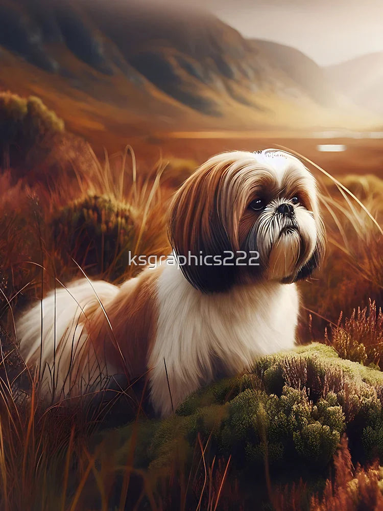 Shih Tzu Art #3 | ShihTzu Lovers Classic T-Shirt
