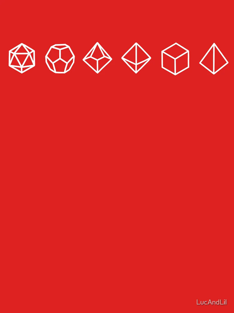 Dungeons and Dragons Dice  Classic T-Shirt