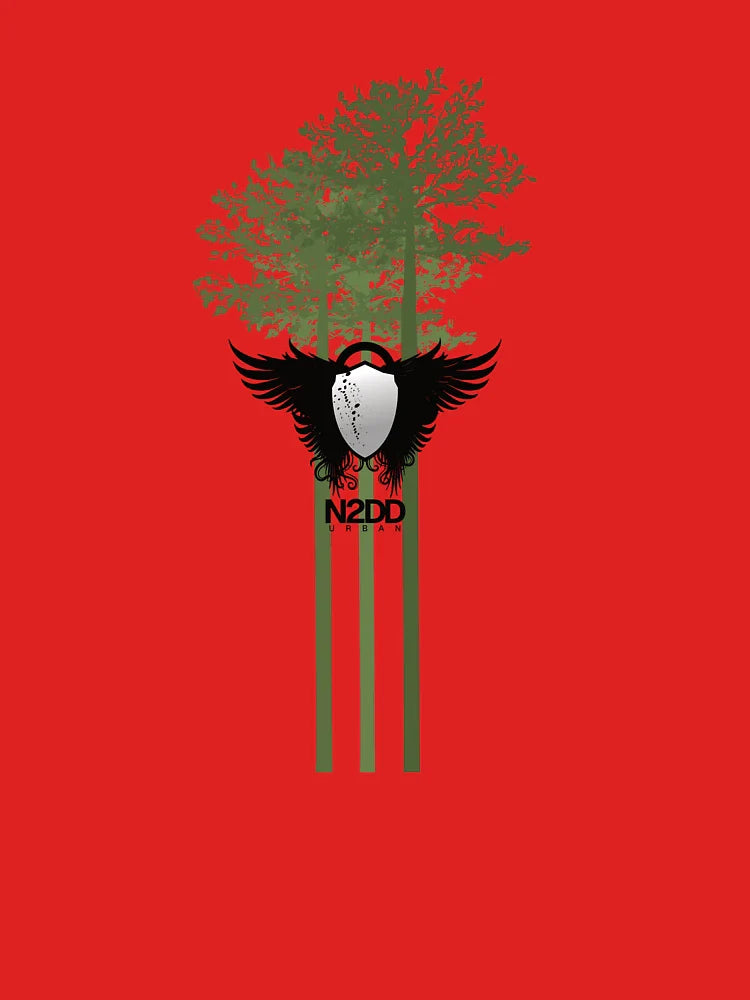 N2DD Urban Designs Trees Wings Shield Classic T-Shirt